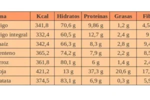 Calorías de la Harina de Trigo: Información Nutrimental Esencial