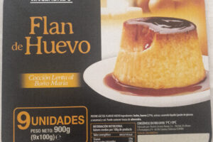 Calorías en una porción de flan de huevo: Descubre cuántas son
