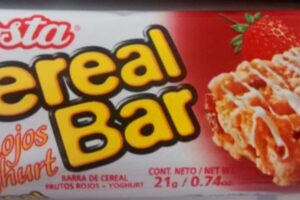 ¿Cuántas calorías tiene una barrita de cereal? Descúbrelo aquí